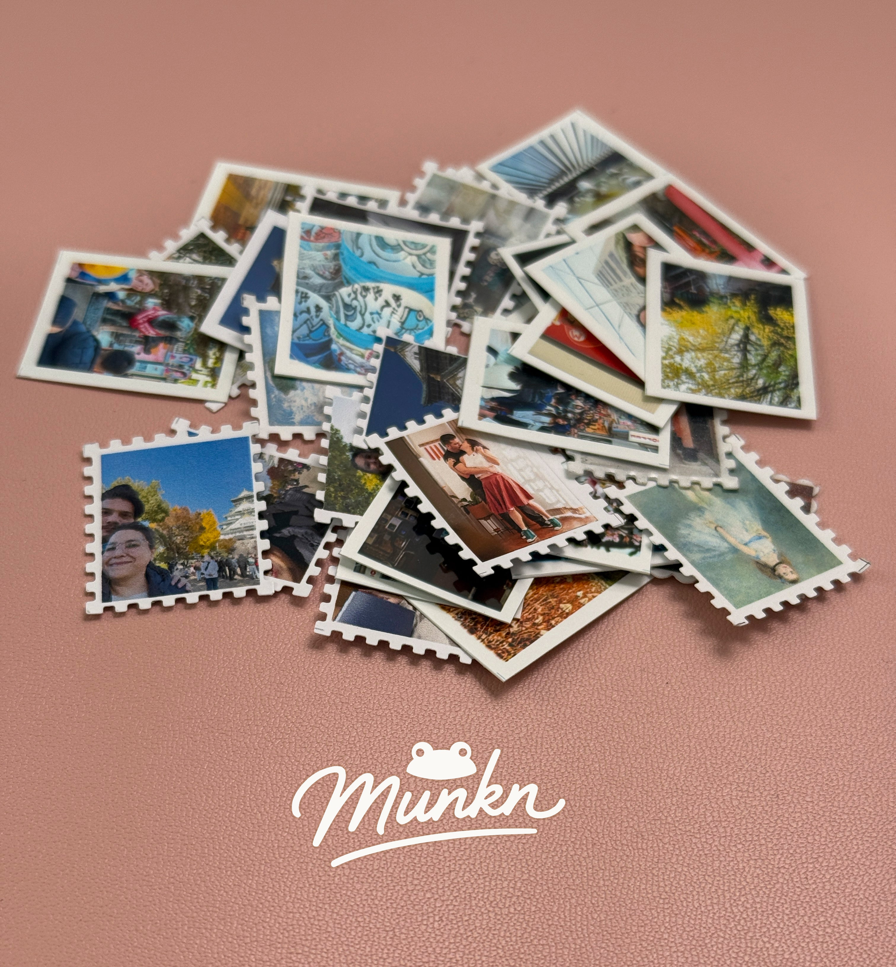 Plantilla Canva para Foto Estampillas Imprimibles (Formato 4x6)
