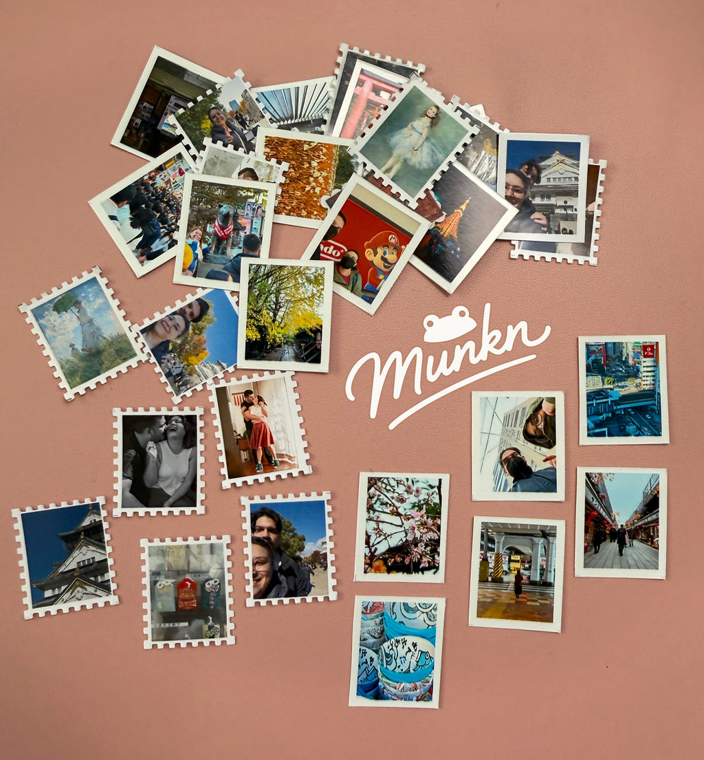 Plantilla Canva para Foto Estampillas Imprimibles (Formato 4x6)
