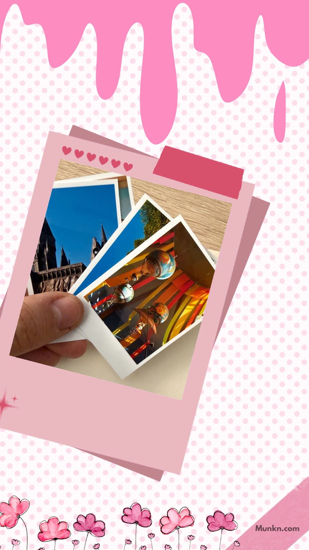 Plantilla Canva para Mini Fotos Estilo Instax (Formato 4x6)