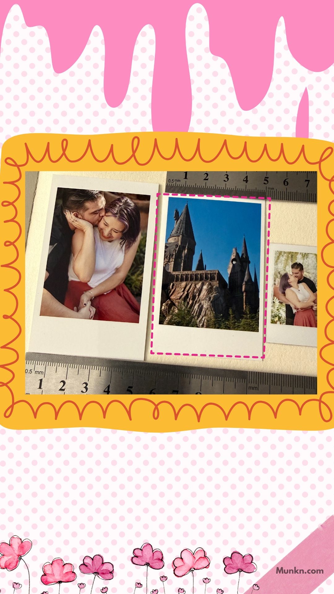 Plantilla Canva para Mini Fotos Estilo Instax (Formato 4x6)