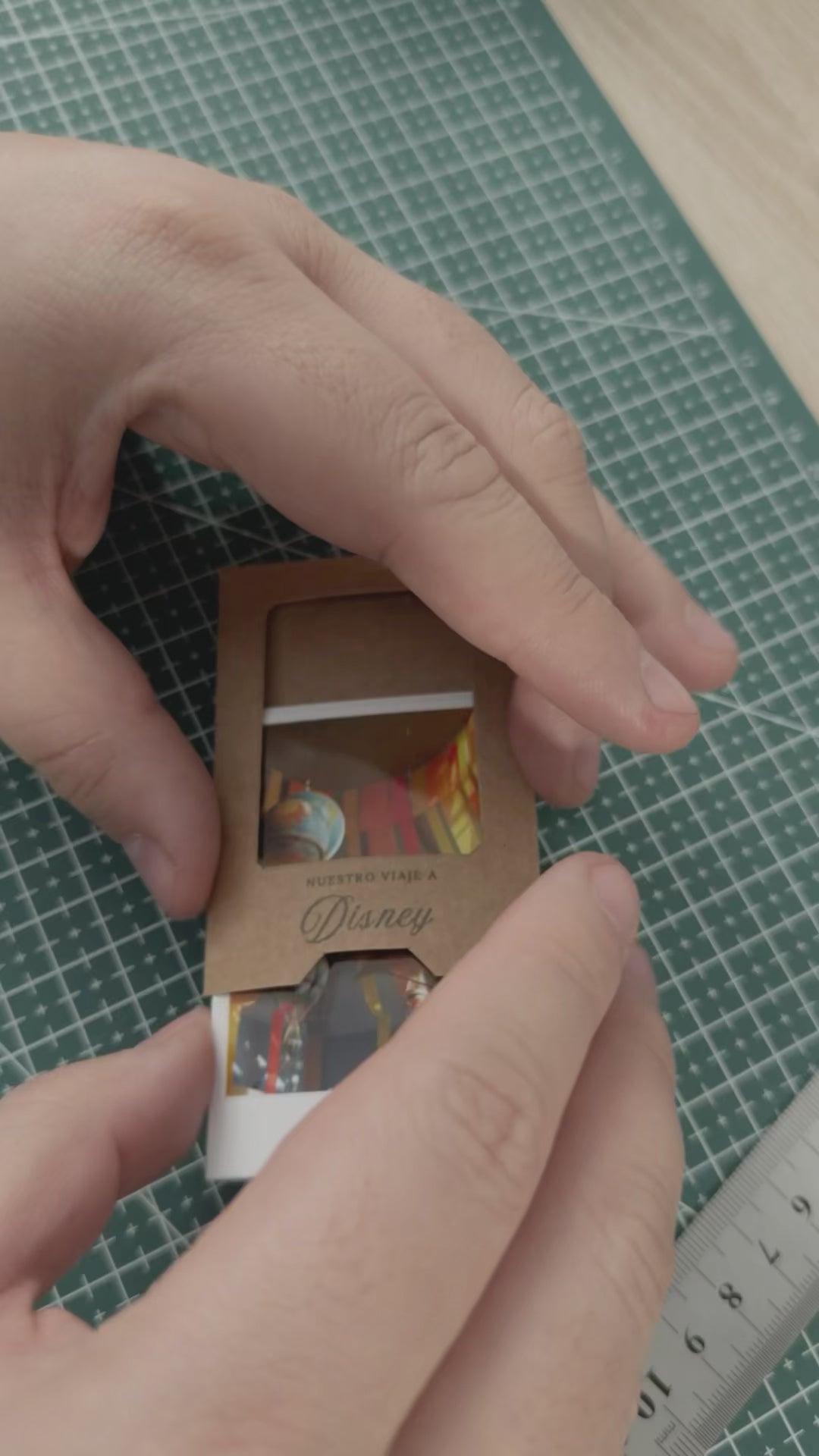 Sobres para Fotos Estilo Instax (Plantilla Imprimible 11x8.5)